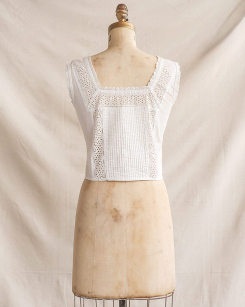 Sustainably Crafted Vintage Inspired Clothing / Adelia Top by Atèlette